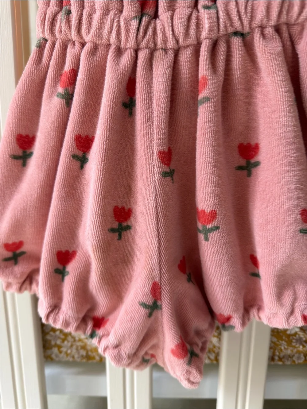 Emile et Ida Pink Tulip Romper/Playsuit